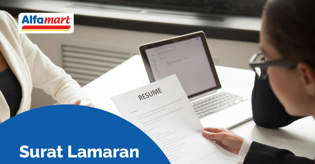 surat lamaran kerja alfamart